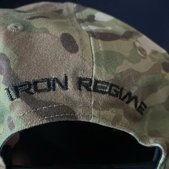 Iron Regime Camo Snapback Hat - Picture 2 of 3